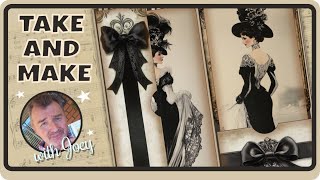 KO-FI FREEBIE: TAKE AND MAKE: Lady Ascot Folio