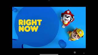Paw Patrol Right Now Promo 1 Nickelodeon US LIVE