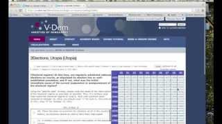 V-Dem Video Tutorial in French