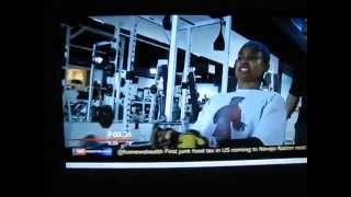 Houston Fox with Dr Washington on RapperMD Day; kidney prevention through exercising.