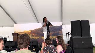 AY young performing “Goals, Light The World” live @ Kendall Jackson estate