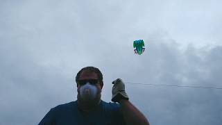 Frog Parafoil Kite Setup and Fly