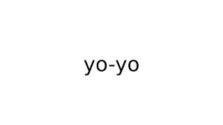 yo-yo #slang #slangs #english #meaning #meanings #definition #definitions