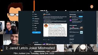 Jared Leto's Joker Mistreated According to David Ayer - 6/2/20