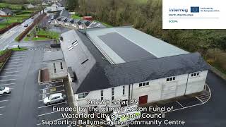 Solar PV Installed at Ballymacarbry Community Centre | SCEPA Project