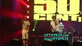 UpTopKid  Performs On Stage With 50 CENT at St. Kitts Music Festival 2016 | www.UPTOPKID.com
