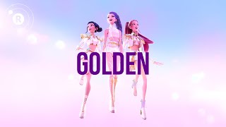 HUNTRIX & KPop Demon Hunters Cast - Golden (8D AUDIO) (Lyrics)