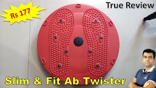 Slim and Fit Ab Twister Tummy Twister Abdominal ab Exerciser Toner-Fat Buster ab Exercise Equipment