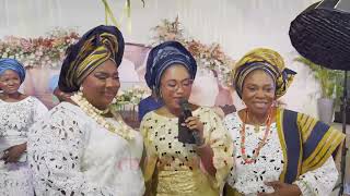 Watch Temiloluwa Fakolade & Moyosoreoluwa Folami Engagement Ceremony In Lagos