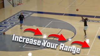 Increase your range with this basketball drill