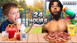 EAT & BURN Average Kid Diet to Prove a point…