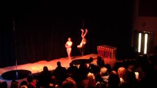 Abbie Hellyer and Isla Crouch Solent Pole Competition 2013