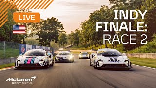 LIVE I Race 2 I Indianapolis I McLaren Trophy America 2025