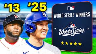 1 Winner From Every World Series