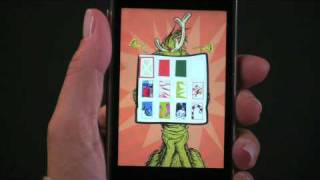 "Dr. Seuss Camera - The Grinch Edition" iPhone App Demo