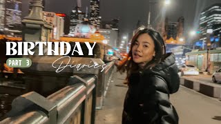 birthday, the finale | Rice Paper Scissors, Maker Coffee, Tetsujin, Pappa Rich, Flower Drum Melb