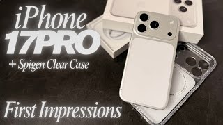 iPhone 17 Pro | Silver/ White | Spigen Ultra Hybrid T MagFit Case | First impressions