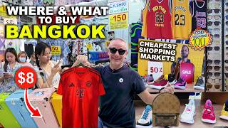 Where To Find The Cheapest Shopping Deals In BANGKOK | Top 6 Cheap Markets & Malls #livelovethailand