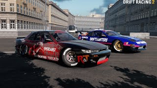 Drifting my Nissan S13 with my Nissan 300ZX on St Petersburg | CarX Drift Racing 2