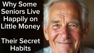 Live Happily As A senior with little money with these Habits| Finance Wisdom & Retirement Secrets