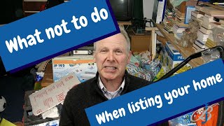 What NOT to do when listing your home