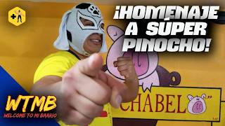 Manchas: "I'm a fantasy character and what a great pleasure it is to pay homage to Super Pinocchio"