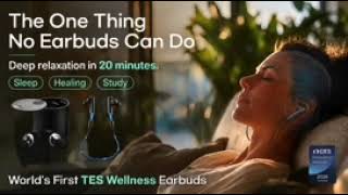 HealingFit TWS: TES Wellness Earbuds for Sleep & Relaxation