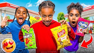 SIBLINGS CAUGHT STEALING FROM GAS STATION 😱 MUST WATCH 
