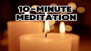 10-Minute Candle Gazing Meditation |  Deep Focus & Inner Stillness