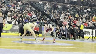 Lacey Township's Killian Coluccio win the 113-pound state wrestling title