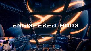 Engineered Moon: Dark Sci-Fi Ambient Music for a Hidden Megacity World | 2 Hours of Neon Secrets