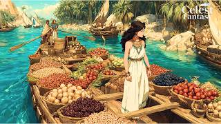Ancient Egypt’s Abundant Harvest | Reign of Cleopatra | Ghibli Inspired & Relaxing Egyptian Music
