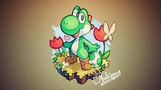 ♫ Yoshi's Island -  Flower Garden Theme - Bedtime Music - Baby Music, Lullaby Music, Sleep Music ♫
