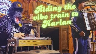 Writing a pedal steel solo for Brad Paisley's "You'll Never Leave Harlan Alive" with the vibe train
