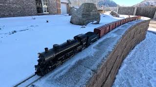 Repaired Accucraft/Aster Mikado Running Well #burntfinger #livesteam #modelrailroad