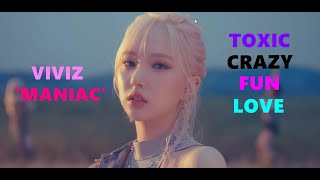 VIVIZ (비비지) - 'MANIAC' MV Is A Tale Of Magnetic And Toxic Love