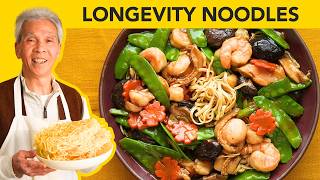 🧧Dad's LONGEVITY NOODLES and our NEW HOUSE! (三鮮伊面)