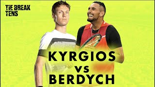 #TieBreakTens | Nick Kyrgios vs Tomáš Berdych - FULL MATCH