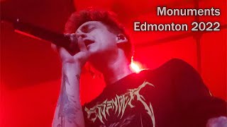 Monuments - I, The Creator - Live in Edmonton 09/09/2022