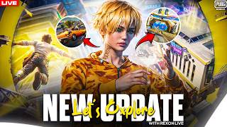 🔴PUBG 4.3 UPDATE GAMEPLAY | CUSTOM ROOMS🔥| 8TH ANNIVERSARY? | Rexon Live