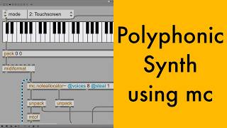 Max/MSP Tutorial 10: Polyphonic Synth using mc