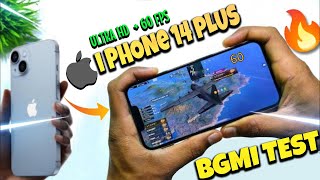 iPhone 14 Plus BGMI Test | PUBG Test on iPhone 14 Plus - Gaming Test  2023 🔥