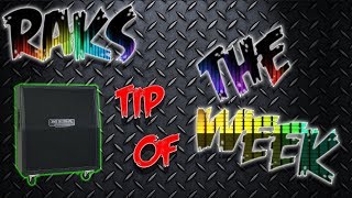 MAKE YOUR GUITARS SCREAM! - RAKS TIP OF THE WEEK EP. 1