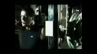 Sylvester Stallone - Workout in the gym.