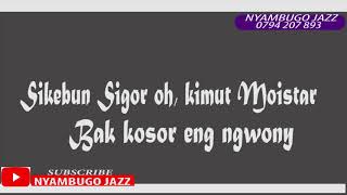 (LATEST KALENJIN) NYAMBUGO JAZZ FLYOVER KIBENDI OUT LYRIC VIDEO