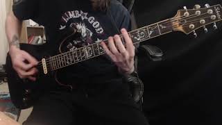 Fast Technical Metalcore Guitar Improv - 180 BPM - Rhythm Guitar - Subscribe for new music everyday!