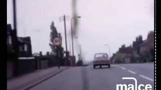 Alfreton and surrounding area car journey c1969