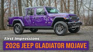 Our New 2026 Jeep Gladiator Mojave is special!