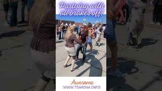 Partying with all brakes off! Salsa, Freedom, and Language Lessons #Shorts #ShortVideo