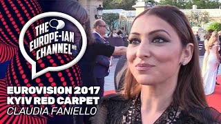 Claudia Faniello - Eurovision 2017 Red Carpet